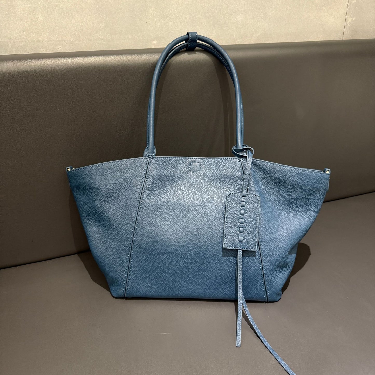 Single-Shoulder Genuine Leather Crossbody Bag Commuter All-Match Womens Bag