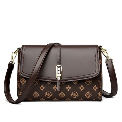 Womens Printed High-Capacity Shoulder Bag