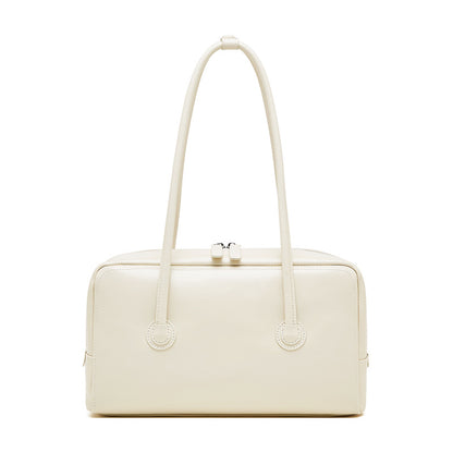 Genuine Leather Boston Women's Portable Shoulder Bag