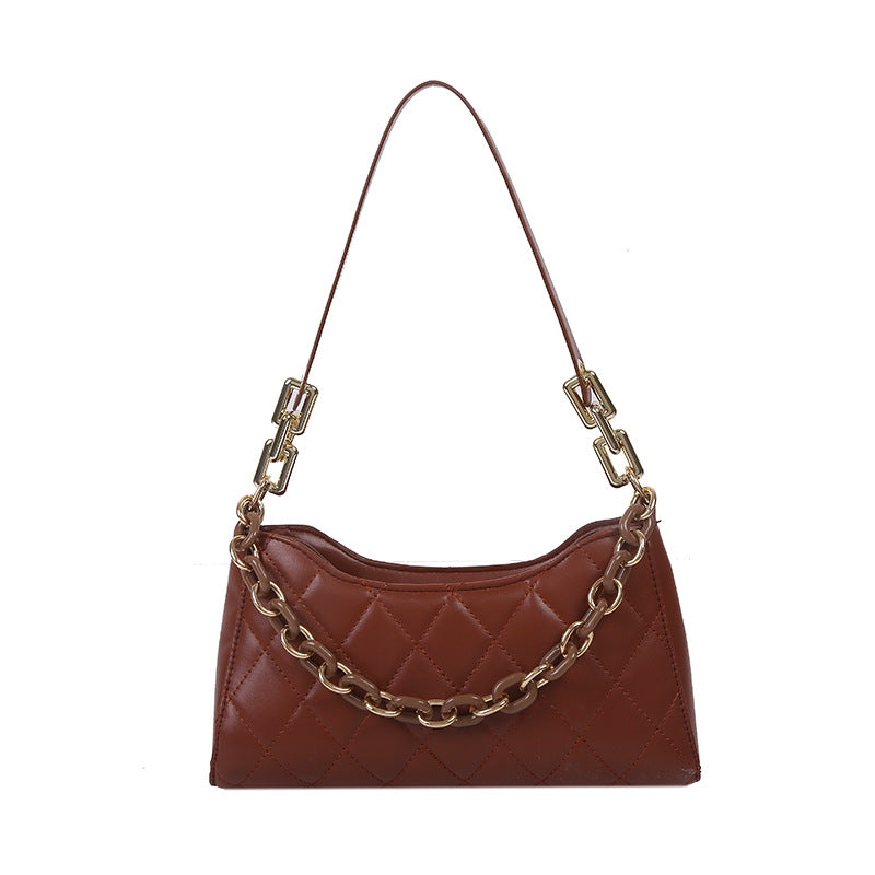 Trendy Fashion All-Match One-Shoulder Underarm Bag Net Red Ladies Hand Bag