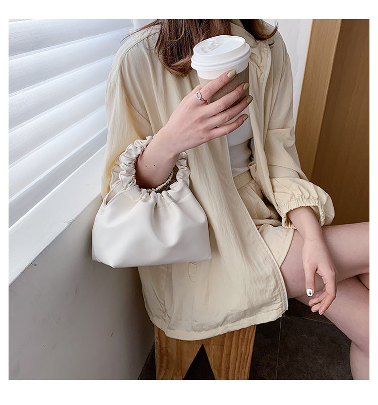 Crossbody bag ladies portable cloud bag