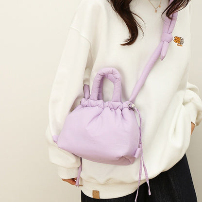 Casual Quilted Lightweight Dual-Use ShoulderCrossbody Bag