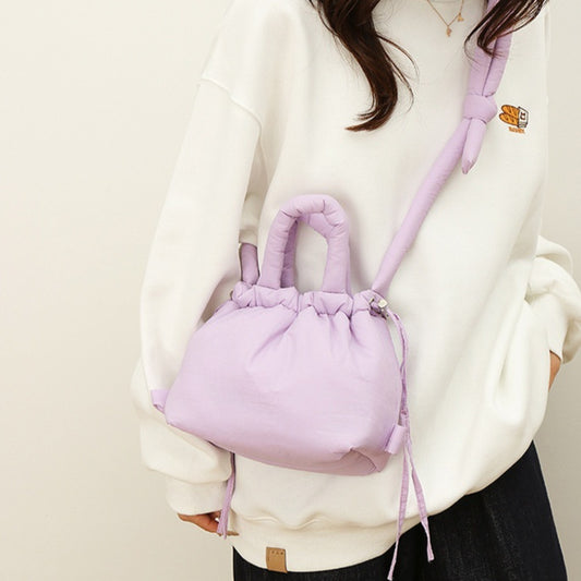 Casual Quilted Lightweight Dual-Use ShoulderCrossbody Bag