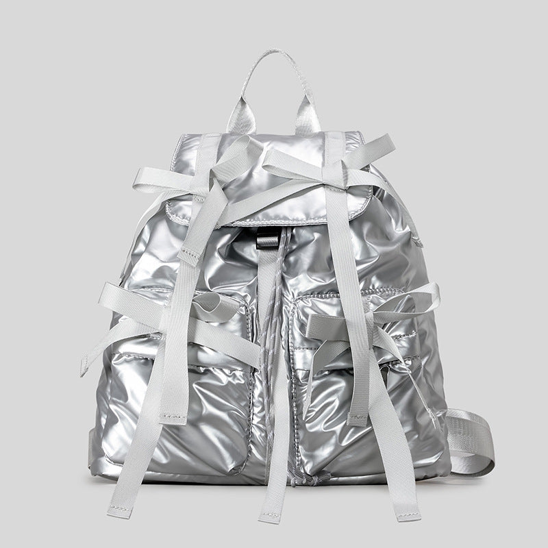Japanese-Style Large-Capacity Sweet Bow-Knot Backpack For Women