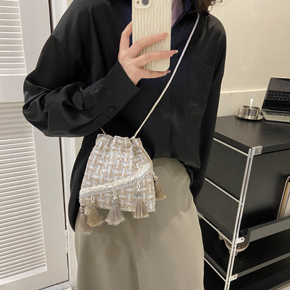 Bucket Bag Bohemian Ethnic Artistic Style
