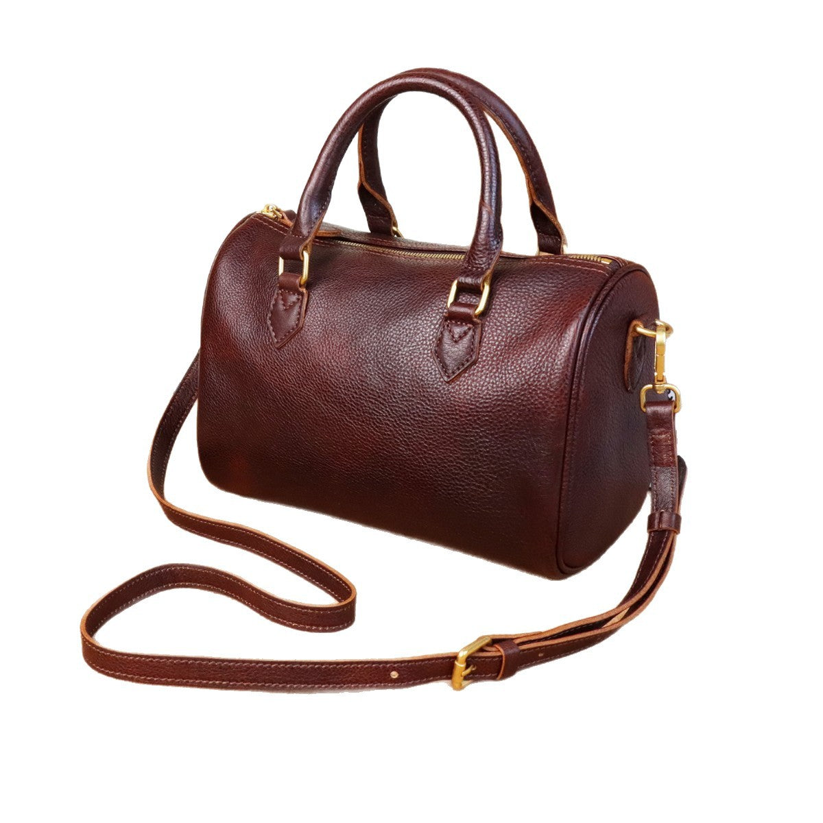 Leather Classic Retro Large Capacity Crossbody Bag