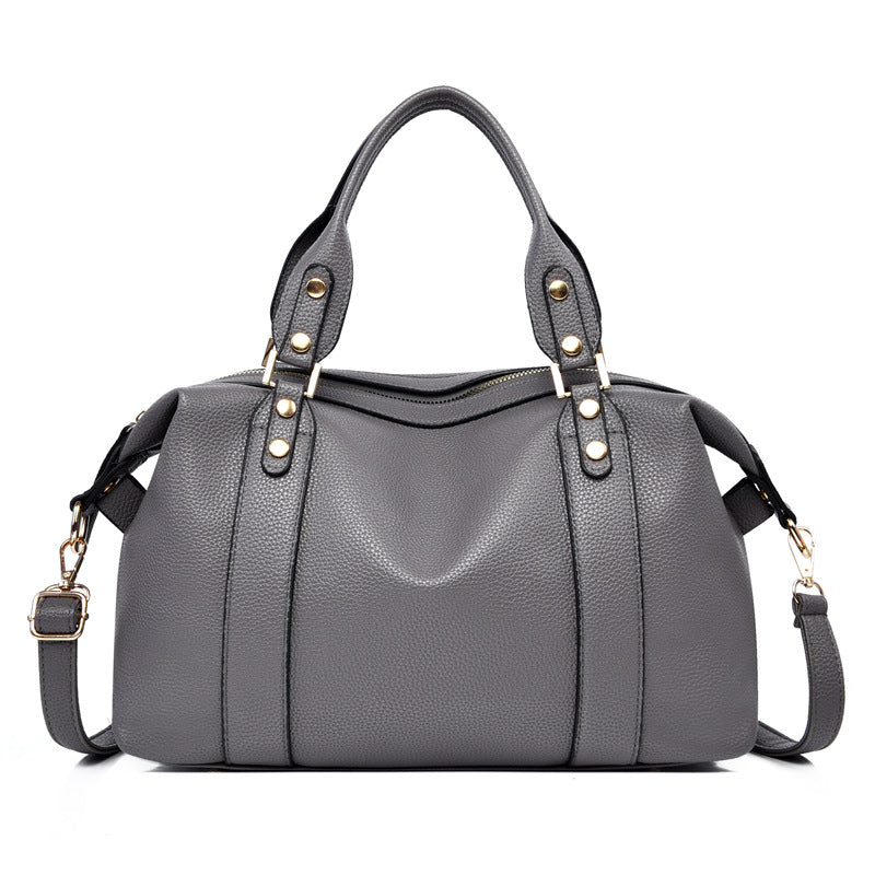 Retro Simple Large-Capacity Shoulder Crossbody Bag