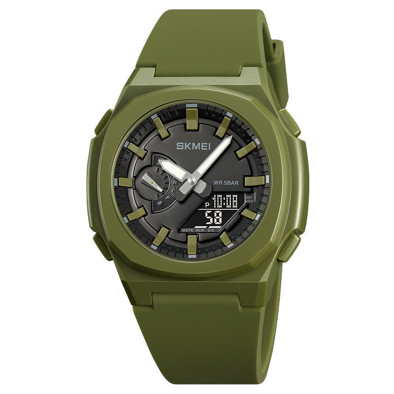 Fashionable Mens Quartz Waterproof Multi-function Chronograph Alarm Digital Watch