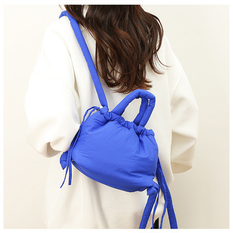 Casual Quilted Lightweight Dual-Use ShoulderCrossbody Bag