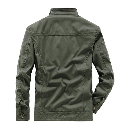 Middle-aged Plus-size Jacket Trench Coat Men's Cross-border