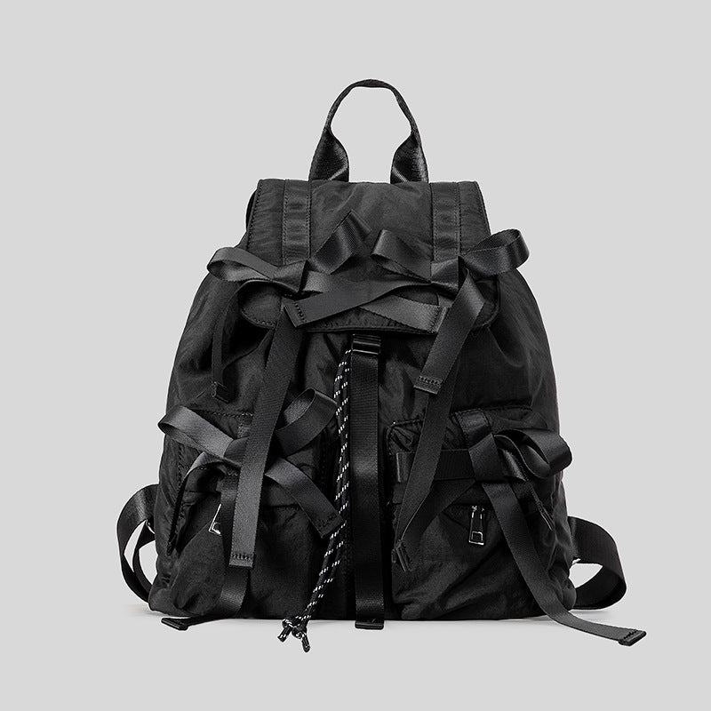 Japanese-Style Large-Capacity Sweet Bow-Knot Backpack For Women