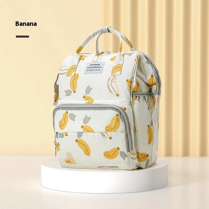 Capacity Mummy Baby Portable Waterproof Storage Multi-functional Compartment