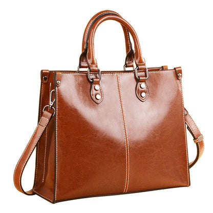 Women's Genuine Leather Crossbody Handbag