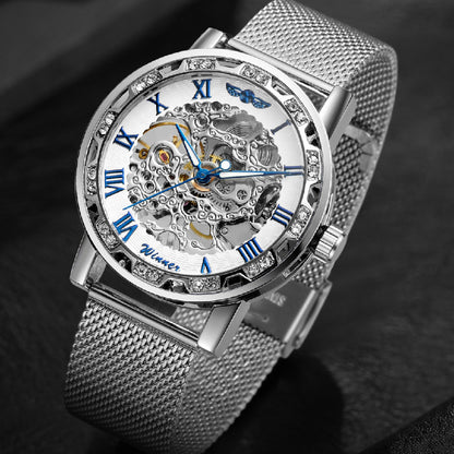Men's Casual Manual Mechanical Watch