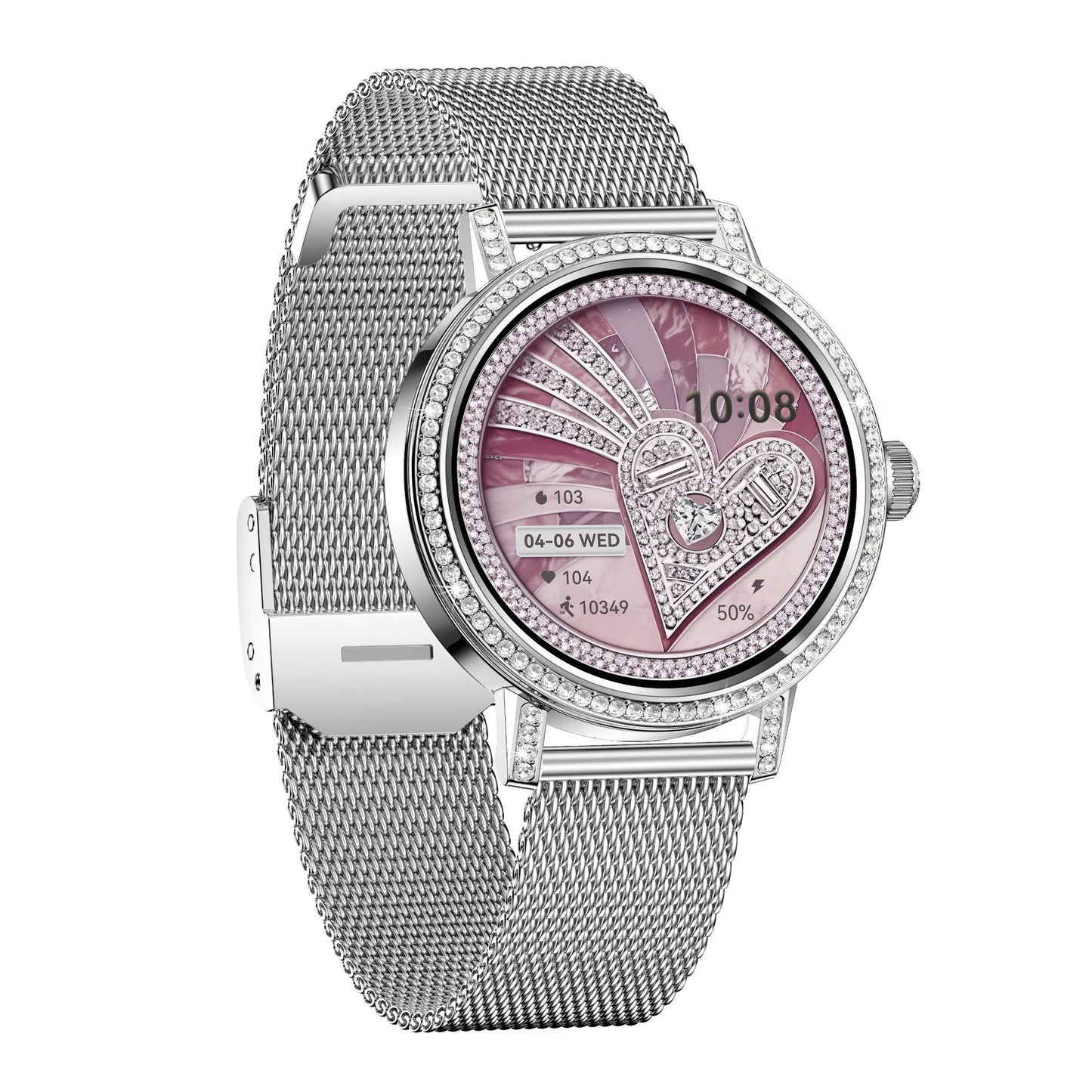 Smartwatch Fashionable Music Calling Pedometer Heart Rate Blood Pressure
