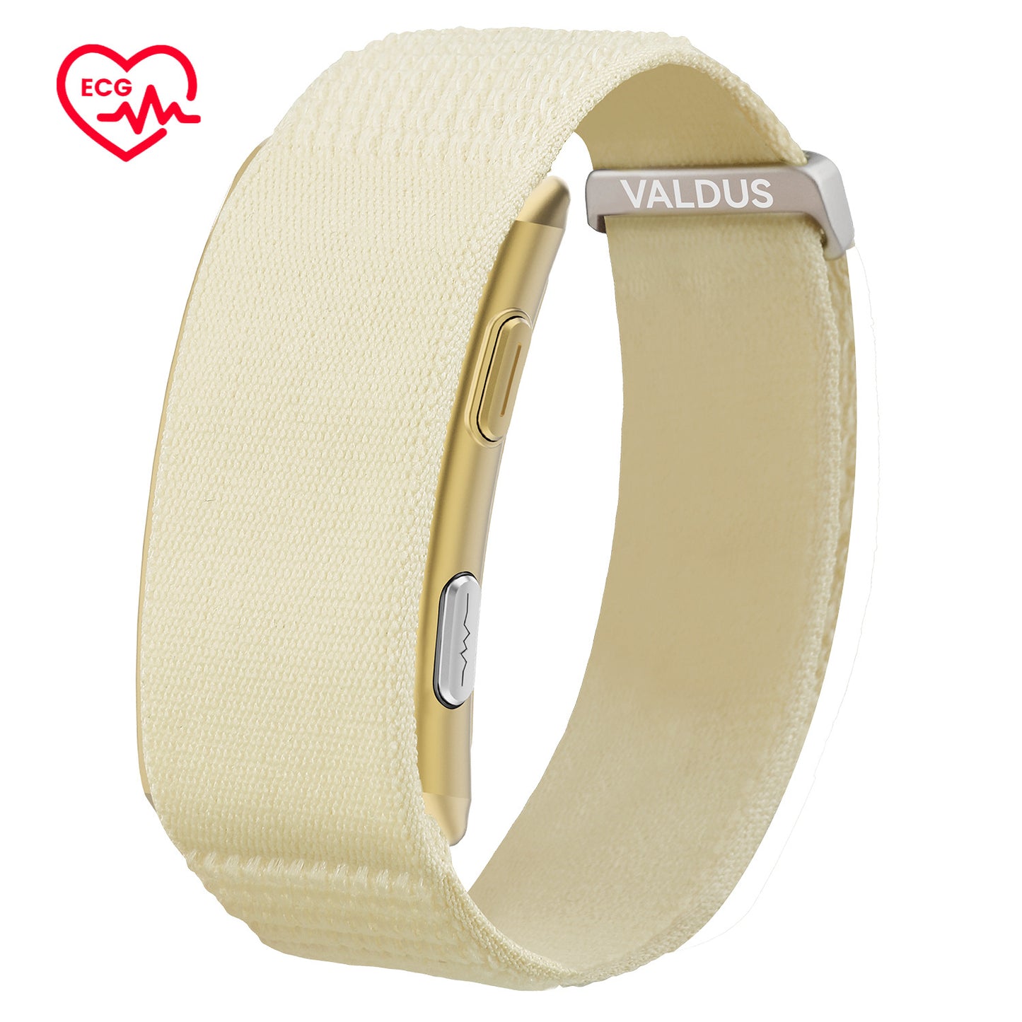 VITRO Screenless ECG Smartwatch With Real-Time Heart Rate And Body Temperature Monitoring