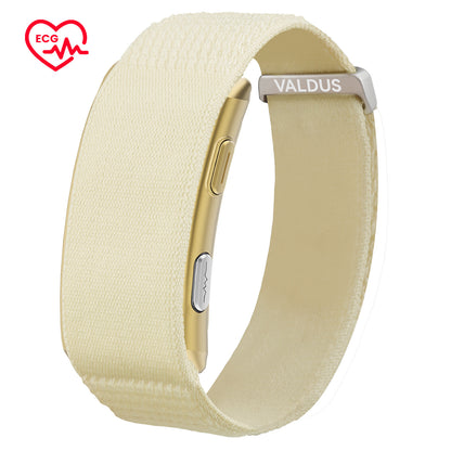 VITRO Screenless ECG Smartwatch With Real-Time Heart Rate And Body Temperature Monitoring