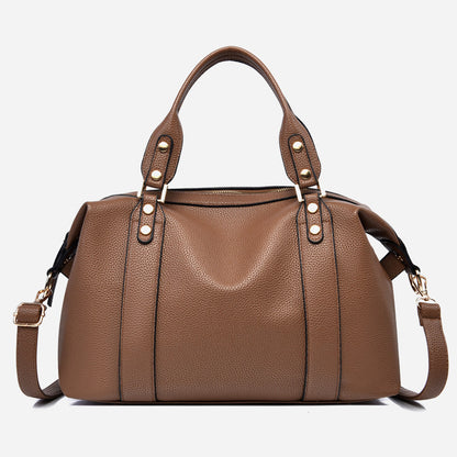Retro Simple Large-Capacity Shoulder Crossbody Bag