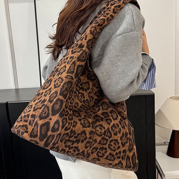 Simple Solid-Color Large-Capacity Tote Bag For Women