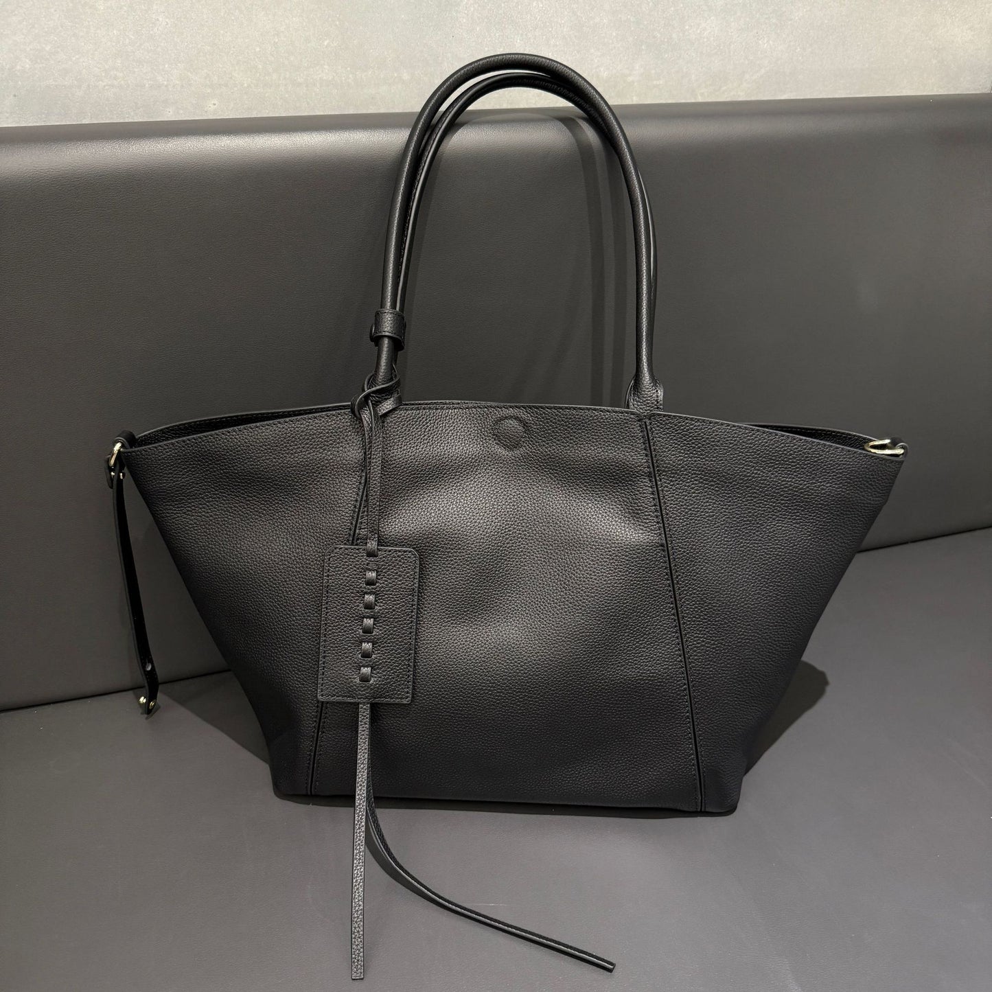 Single-Shoulder Genuine Leather Crossbody Bag Commuter All-Match Womens Bag
