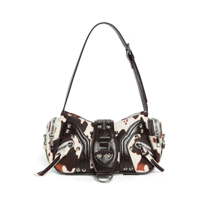 Edgy Y2k-style Single-shoulder Commuter Crossbody