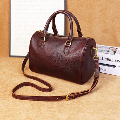 Leather Classic Retro Large Capacity Crossbody Bag