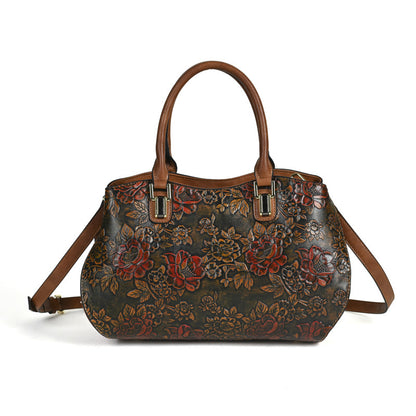 Retro Large-Capacity Handheld Shoulder Bag