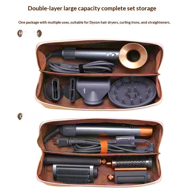 Portable Hair Curler And Hair Dryer Storage Bag