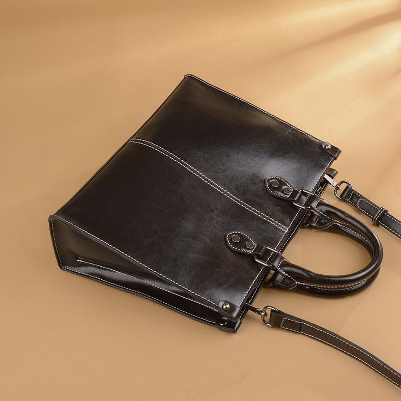 Women's Genuine Leather Crossbody Handbag