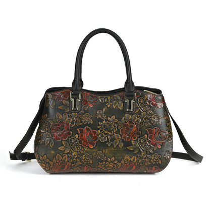 Retro Large-Capacity Handheld Shoulder Bag