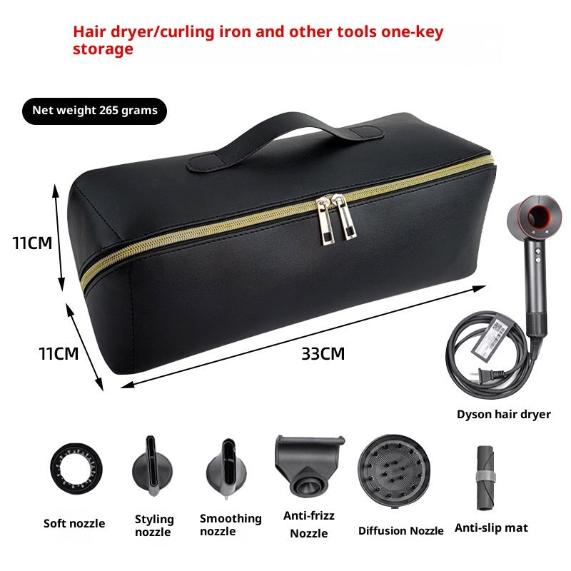 Portable Hair Curler And Hair Dryer Storage Bag