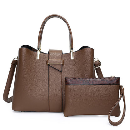 Simple Stylish Retro Womens Handbag With Crossbody Strap