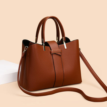 Simple Stylish Retro Womens Handbag With Crossbody Strap