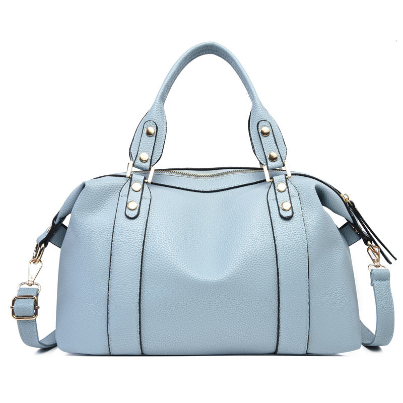 Retro Simple Large-Capacity Shoulder Crossbody Bag