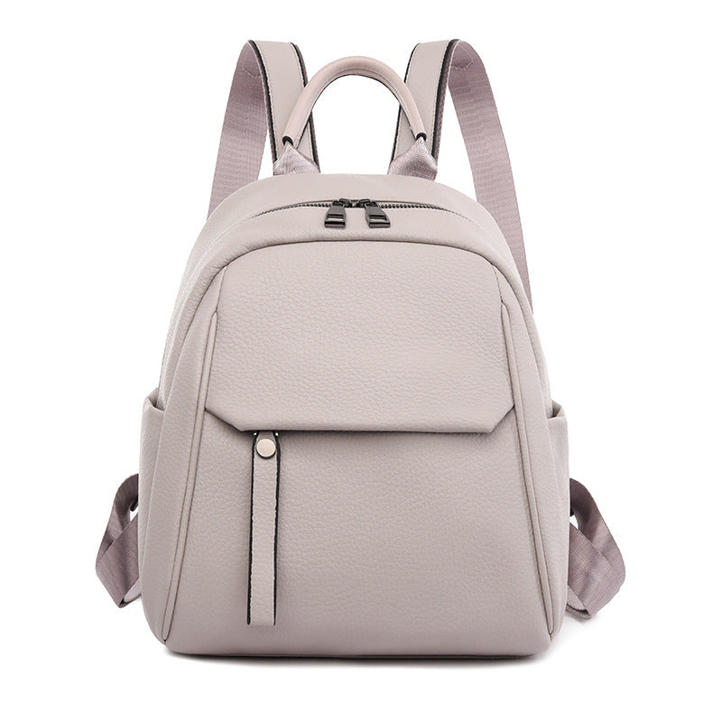 New Stylish And Artistic Soft-leather Women's Backpack
