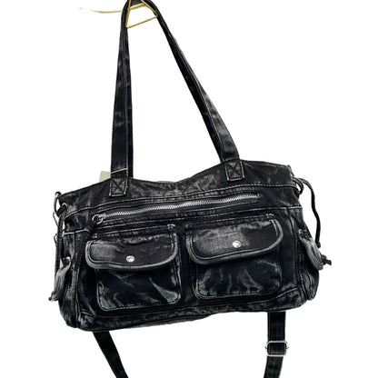 New Washed Denim Womens Shoulder Bag HipHop