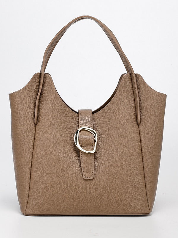Womens Niche Versatile Shoulder And Crossbody Bag Polyester-cotton Blend