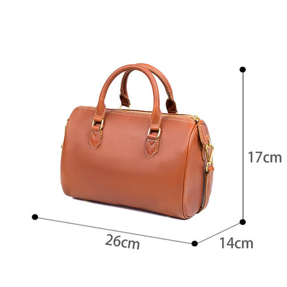 Leather Classic Retro Large Capacity Crossbody Bag