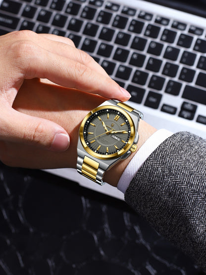 Fashionable Minimalist And Personalized Alloy Mens Watch