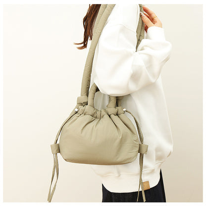Casual Quilted Lightweight Dual-Use ShoulderCrossbody Bag