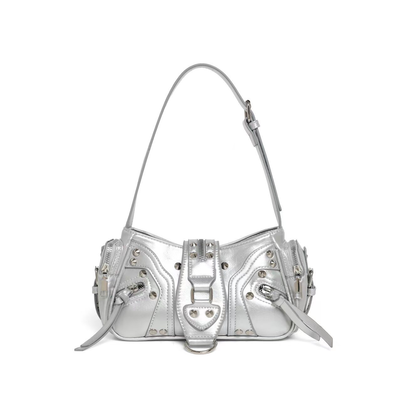 Edgy Y2k-style Single-shoulder Commuter Crossbody