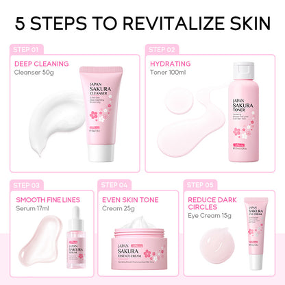 DR Japan Sakura Series - Five-Piece Set