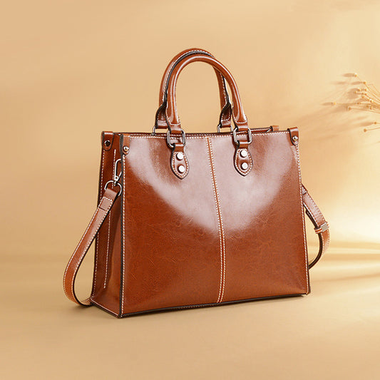 Women's Genuine Leather Crossbody Handbag