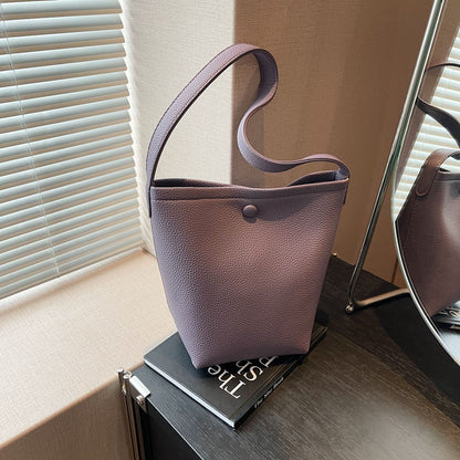 Large-capacity Tote Vegetable Basket Bucket Bag For Women, Springsummer
