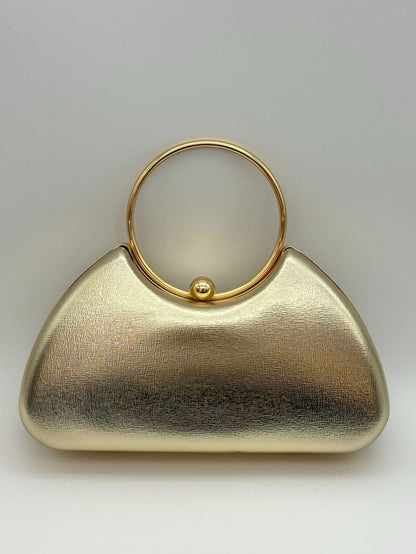 Women's Evening Clutch And Handbag, Minimalist Metal Frame Handbag, Fashion Party Bag