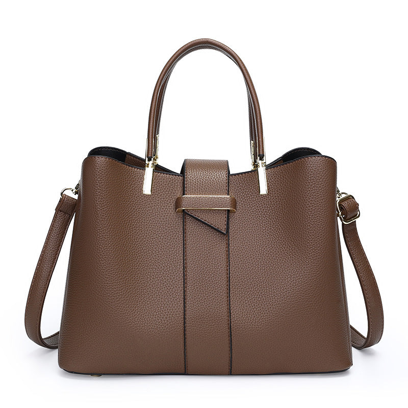 Simple Stylish Retro Womens Handbag With Crossbody Strap
