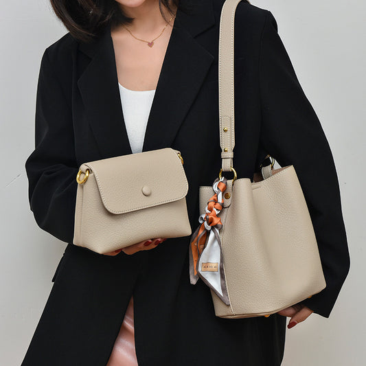 Shoulder Crossbody Elegant  High-End Commuter Tote Bag