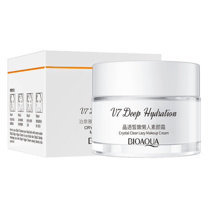 Face cream brightens complexion lazy cream