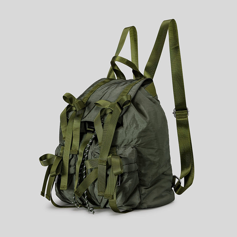 Japanese-Style Large-Capacity Sweet Bow-Knot Backpack For Women
