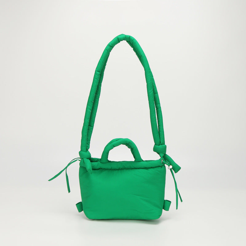 Casual Quilted Lightweight Dual-Use ShoulderCrossbody Bag